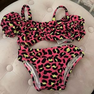 POSH Peanut Pink Bikini 6-12m